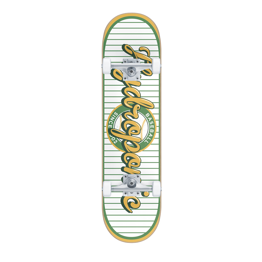 SKATEBOARD COMPLETO HYDROPONIC BASEBALL S0227-02 YELLOW 8,125"