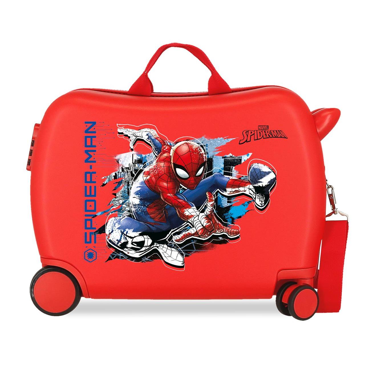 Marvel Spiderman Maleta Correpasillos ABS Rígida Spiderman Geo