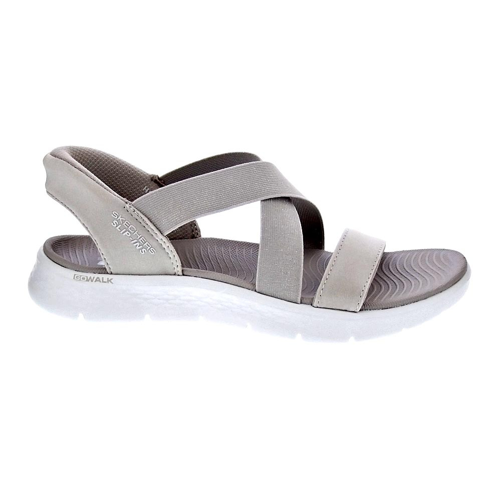 Skechers Mujer Sandalias modelo Go Walk Flex Beige
