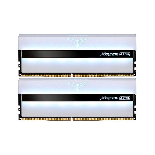 Team Group RAM DDR4 16GB 3600 C18 T-Force Xtreem ARGB K2 W - Blanco