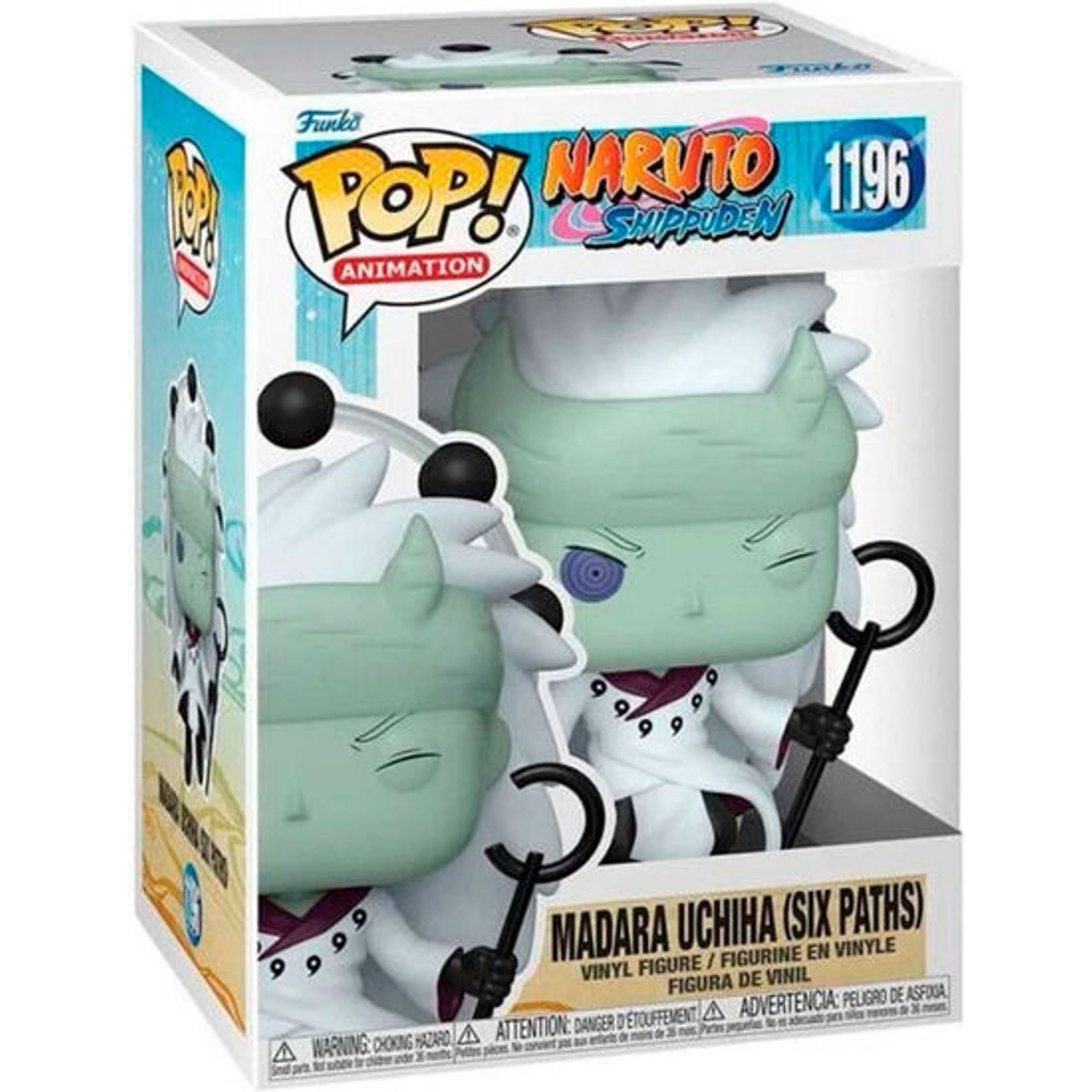 Funko - Figura Pop Naruto Shippuden Madara Uchiha - Funko Pop Coleccionable De Edición Limitada - Funko Pop Diseño Detallado Y Realista - Funko Pop Ideal Para Regalo - Funko Pop Gran Variedad De Personajes