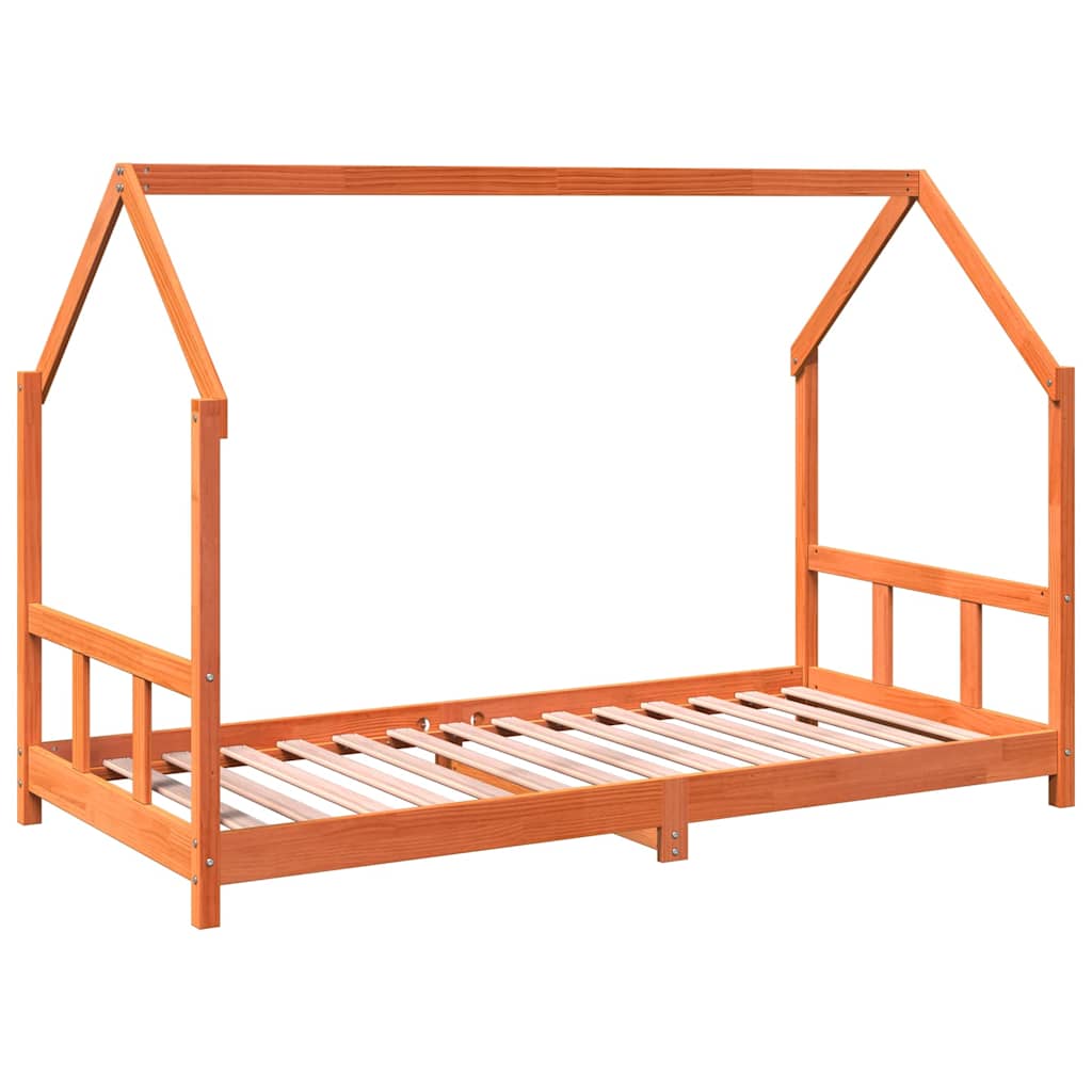 vidaXL Estructura de cama para niños madera de pino 90x190 cm