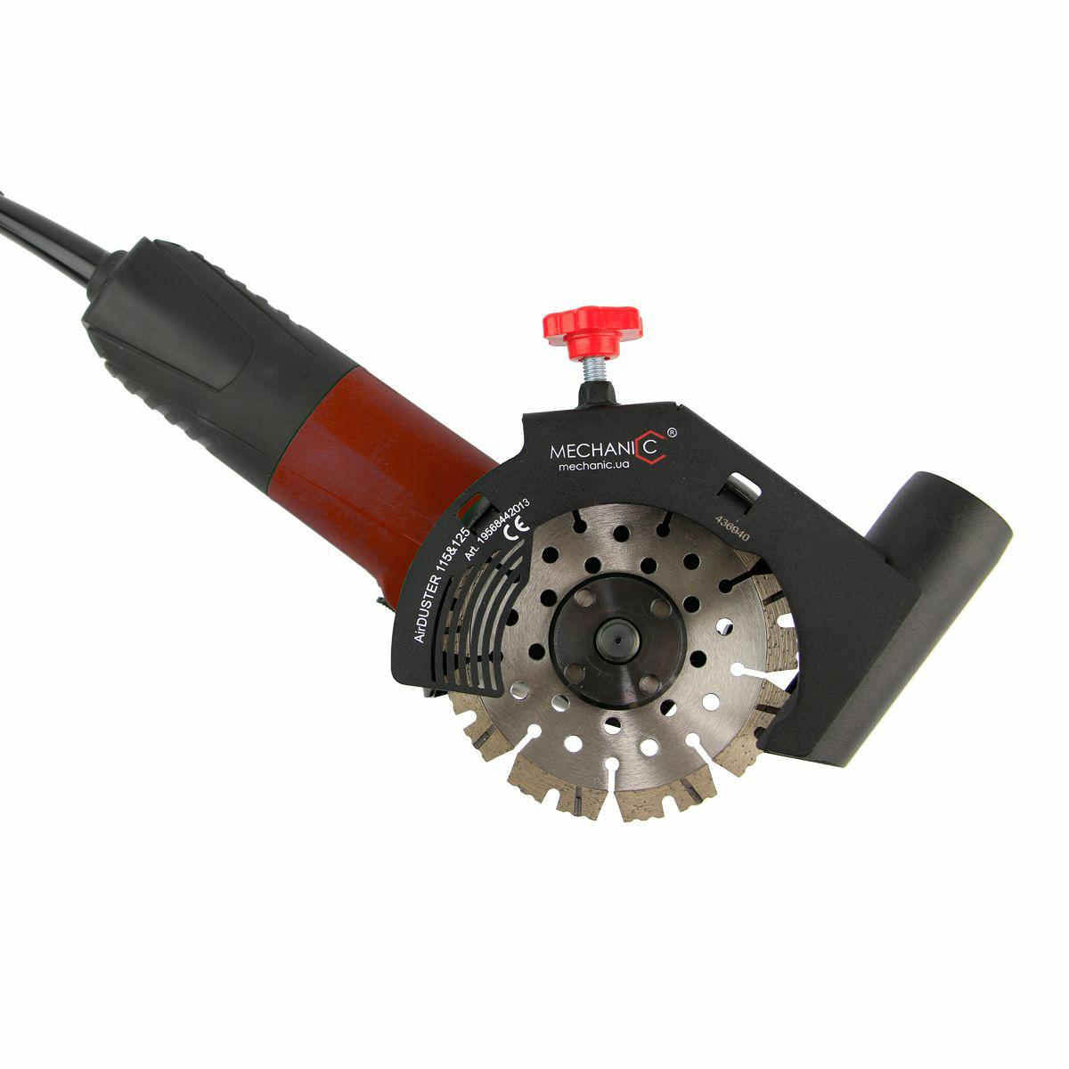 Mechanic Air Duster - Amoladora angular para campana extractora (125 mm, 230 mm, angular, 125 mm)