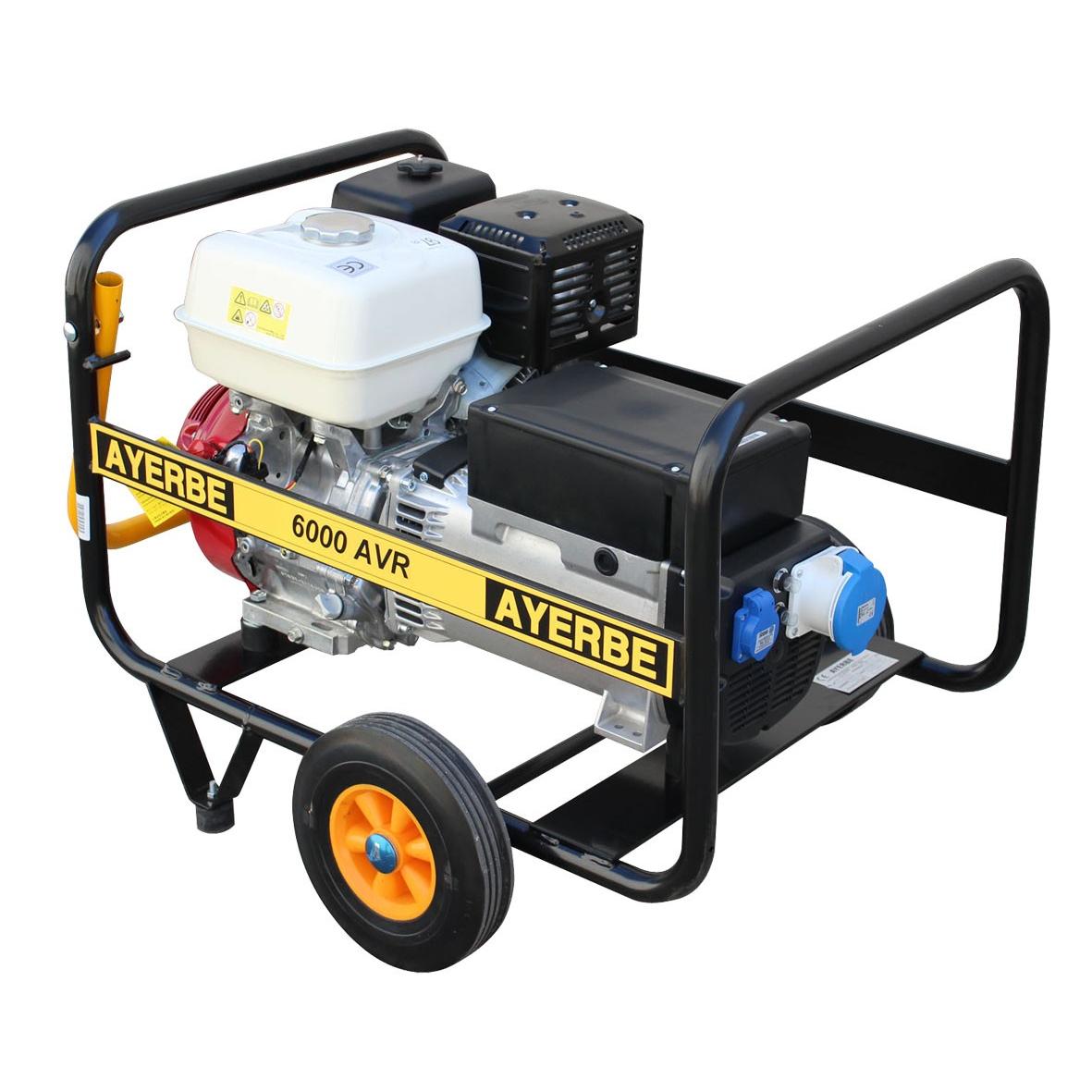 Grupo Electrógeno AYERBE AY-6000 AVR HONDA AIE