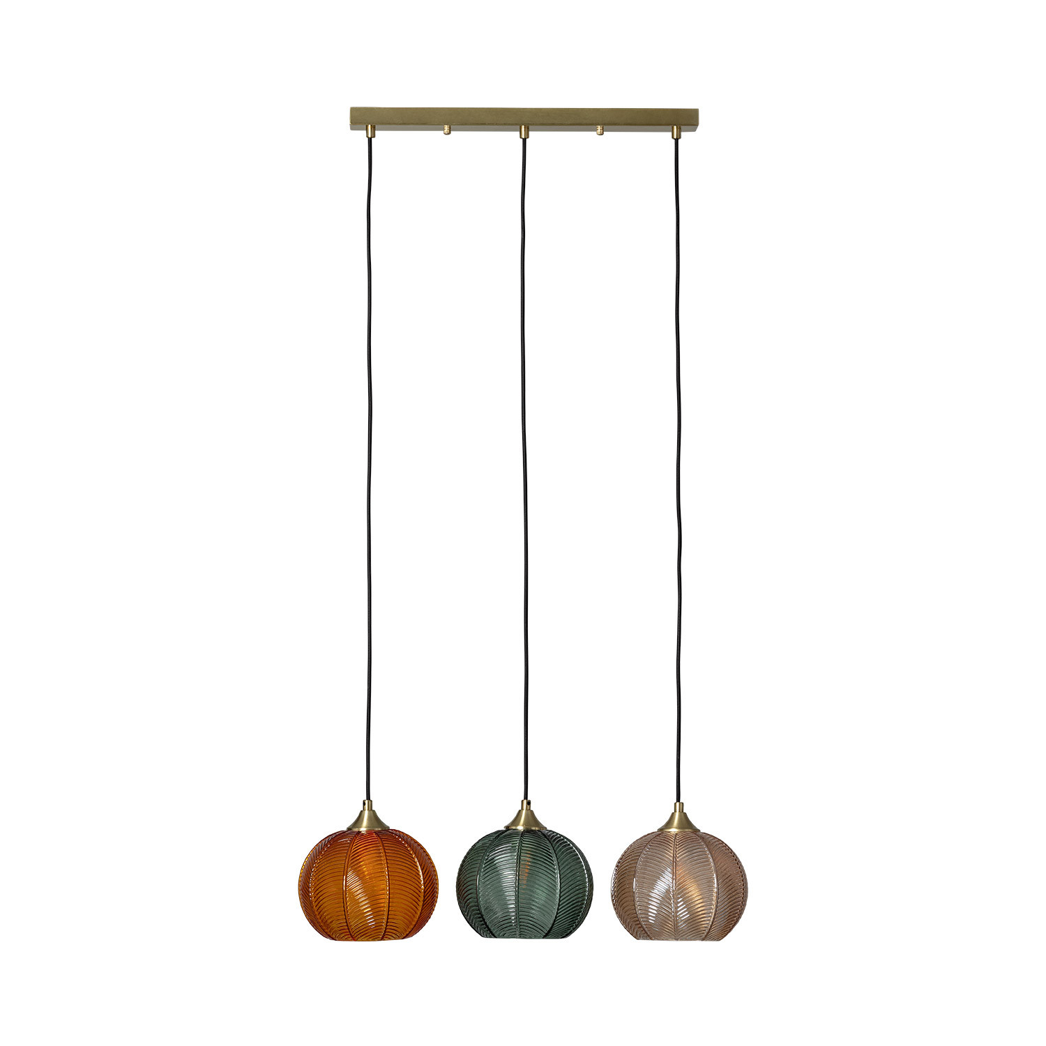 LEDKIA LIGHTING - Lámpara Colgante Cristal Big Klimt | Diseño Clásico y Elegante | Compatible con E27 hasta 20W | Para Salón, Dormitorio, Multicolor, Metal