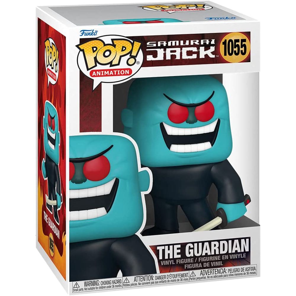 FUNKO POP The Guardian Samurai Jack figura original Pop! Animation 9 cm vinilo