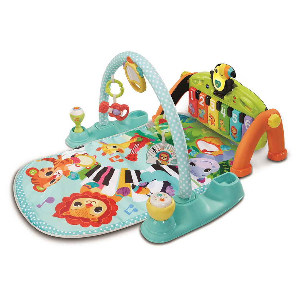 Manta y gimnasio Pataditas 5 en 1. Con luces y sonidos 7 canciones y 14 melodias. (Vtech 80-579522)