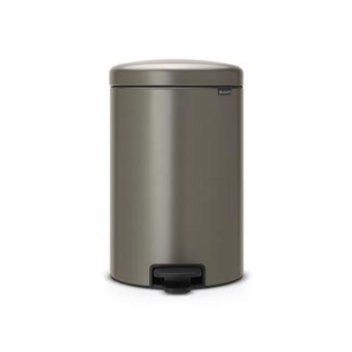 Cubo de pedal BRABANTIA Newicon 20l. Platinum 114045