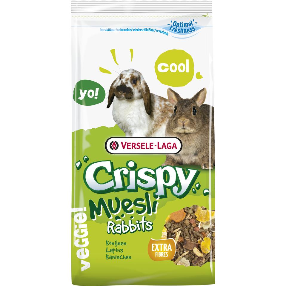 Versele-Laga Crispy Muesli Rabbits Cuni - Comida especifica para Conejos