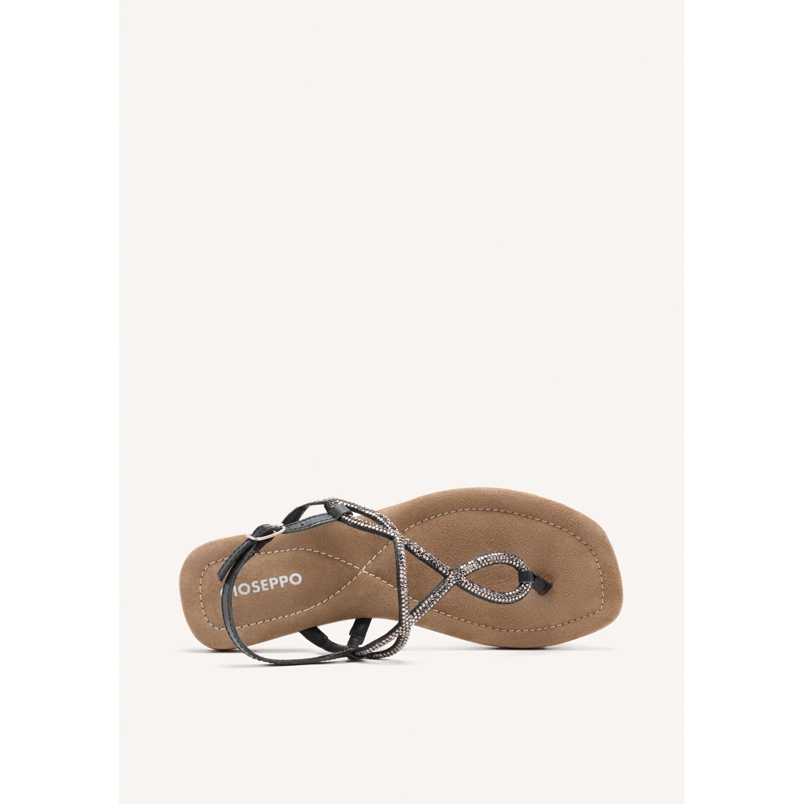 Sandalias Piel Pedrería Kingfield