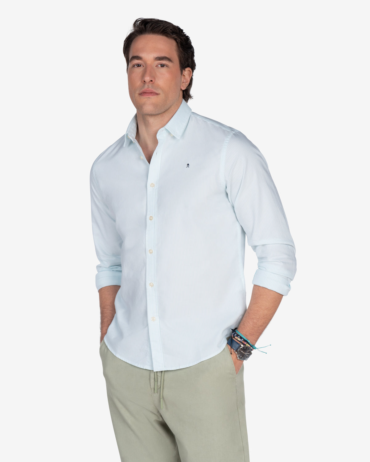 Harper & Neyer Camisa de Hombre Mediterraneo