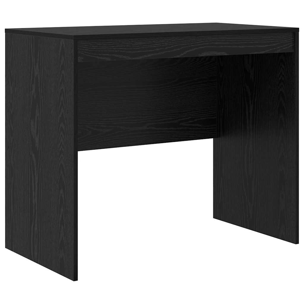 vidaXL Escritorio Roble Negro 90 x 50 x 76 cm