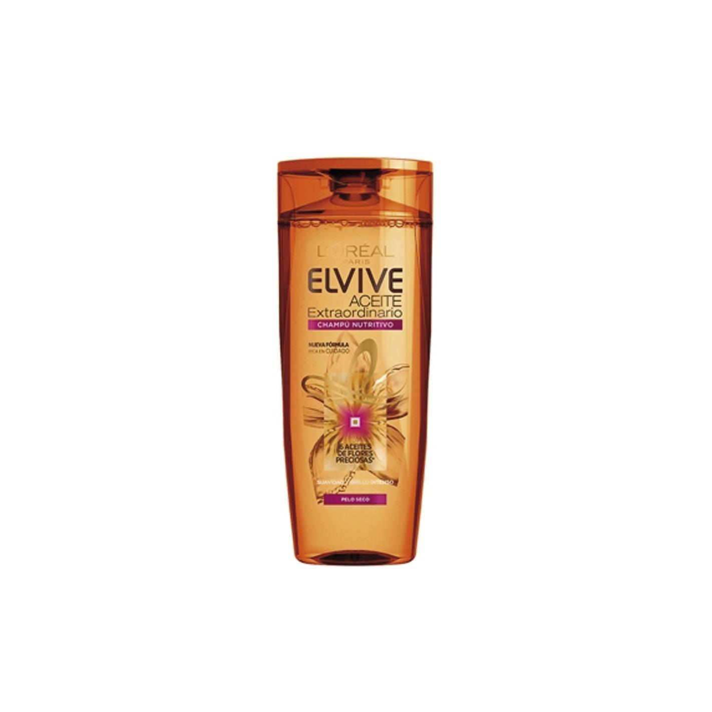 Elvive - Elvive Champú aceite extraordinario para cabellos secos
