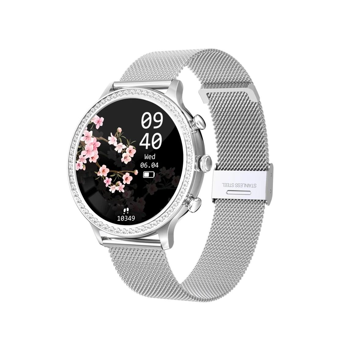 Smartwatch 2025 IP67 Bluetooth Aptitud Pulsera Monitoreo De La Ritmo Cardíaco Monitoreo De Las Damas para Android iOS,A