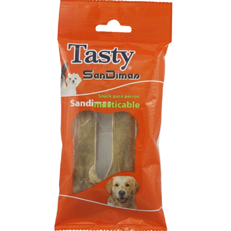 Hueso snack SANDIMAS para perros Hueso 11cm (2/Uds)
