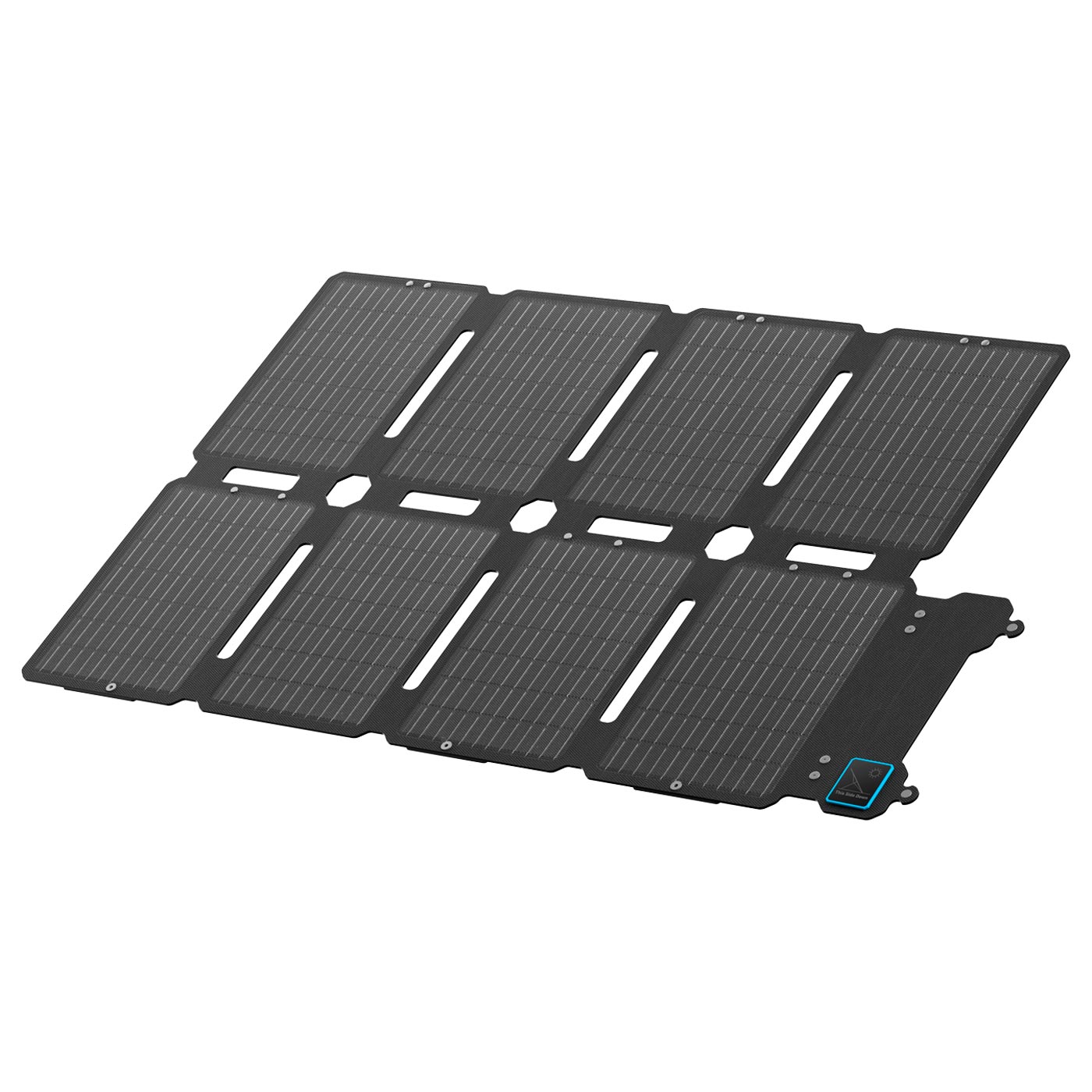 Anker SOLIX Panel Solar Plegable PS100X, 100W, IP67 Resistente al Agua y Polvo, 4 Ángulos Ajustables