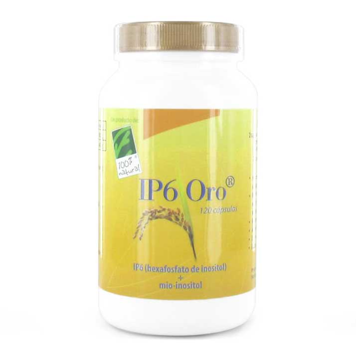 100% Natural Ip6 Oro. Bote Con 120 Capsulas Vegetales