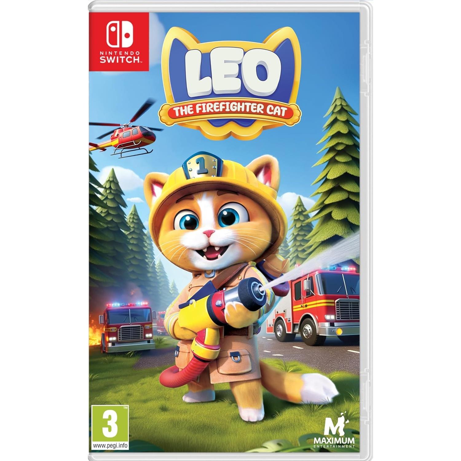 Leo The Firefighter Cat Juego para Consola Nintendo Switch [PAL ESPAÑA]