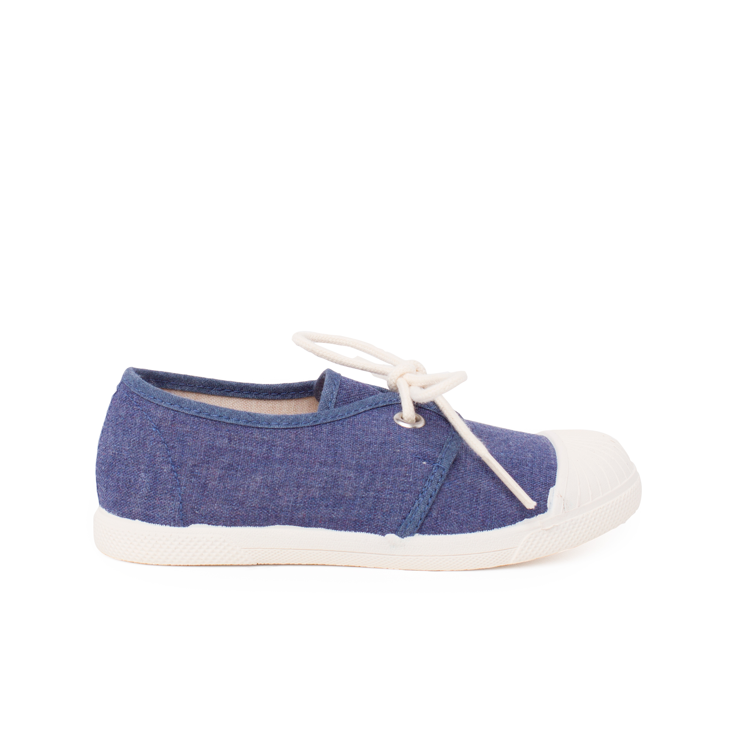 Pisamonas Zapatilla Casual Lona Con Puntera Goma