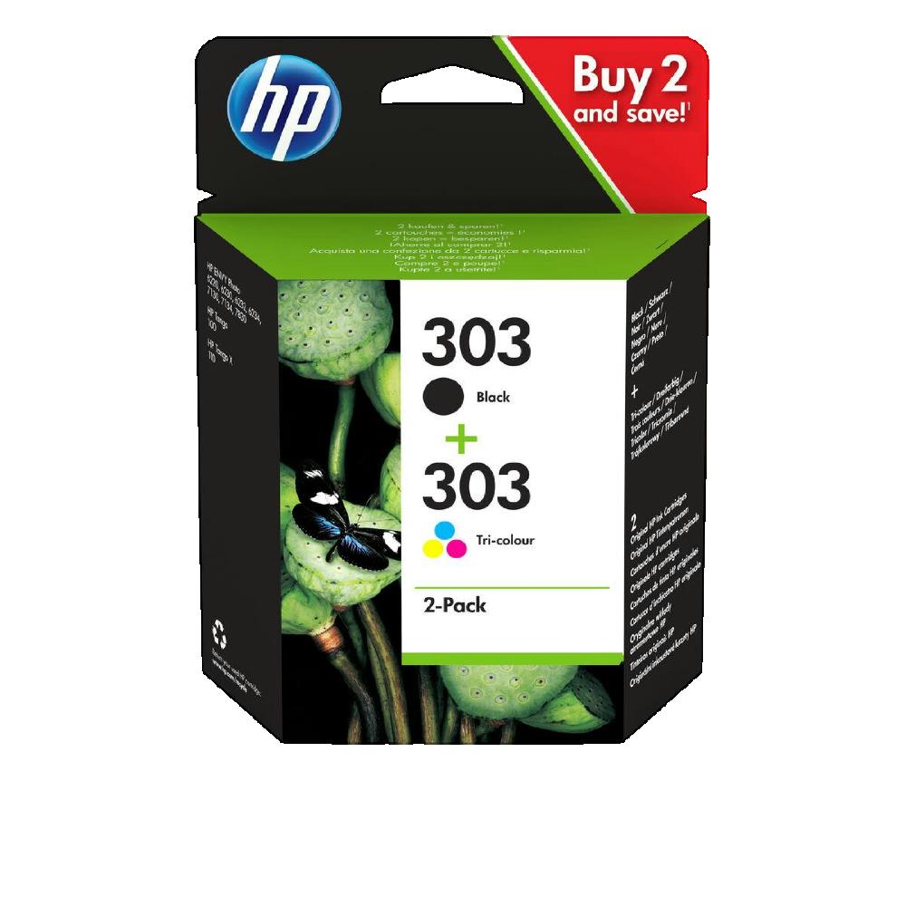 HP 303 Combo Pack Original Standard yield