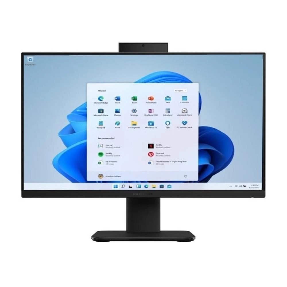 Pc Sobremesa All in One Windows 11 Pro Intel Core 5 210H (8 núcleos, hasta 4.8 GHz, 12 MB caché) Asus BPC021X | Intel Graphics, 16 GB, 512 GB, Rendimiento eficiente, Negro