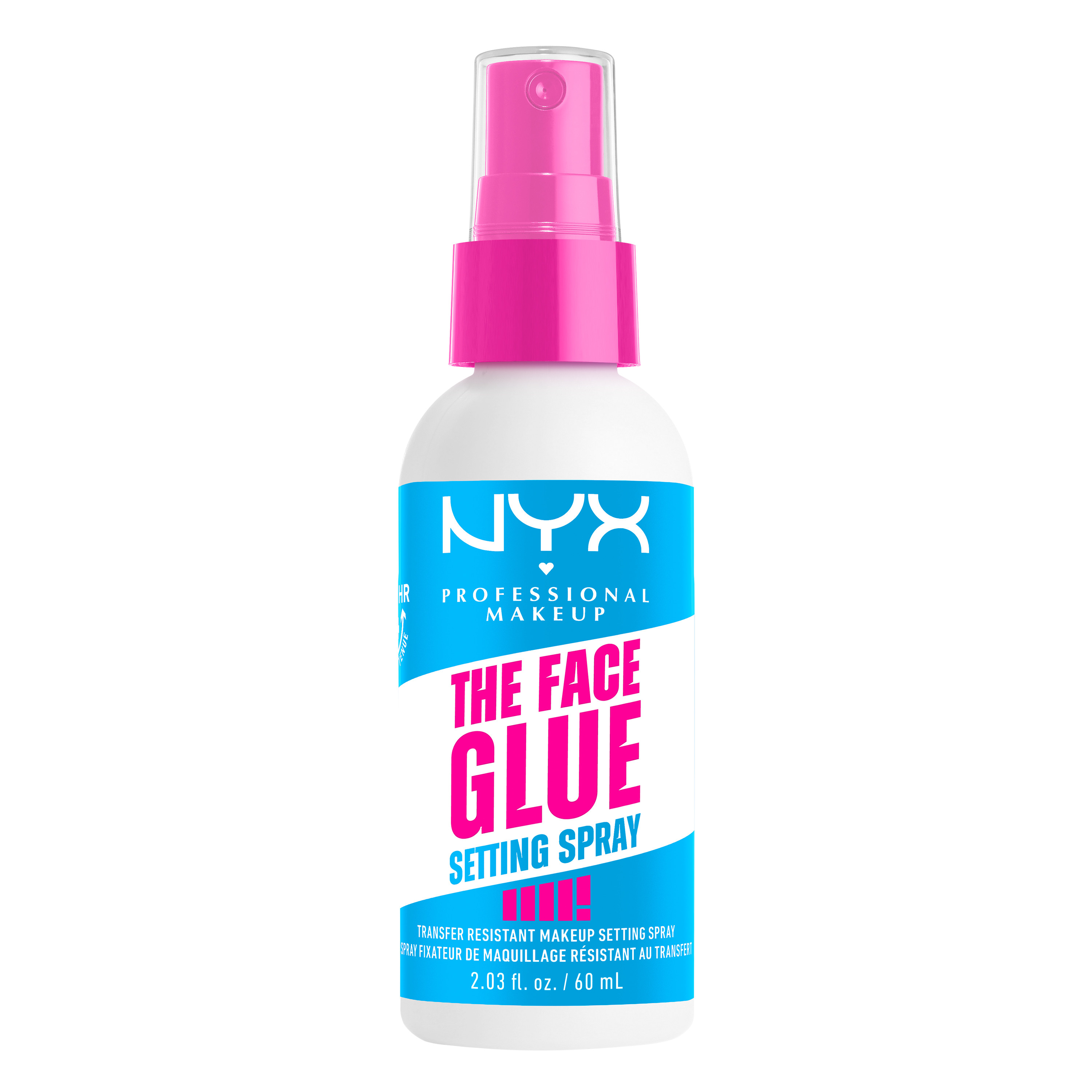 NYX Professional Makeup | Face Glue Setting Spray Fijador Resistente de Larga Duración, 60ml