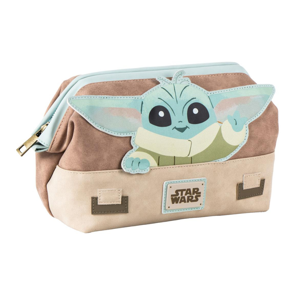 Neceser Aseo Viaje The Mandalorian Grogu Marrón 83799