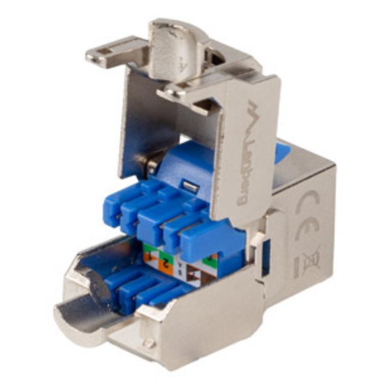 Conector keystone lanberg cat.6a ftp rj45 tolless