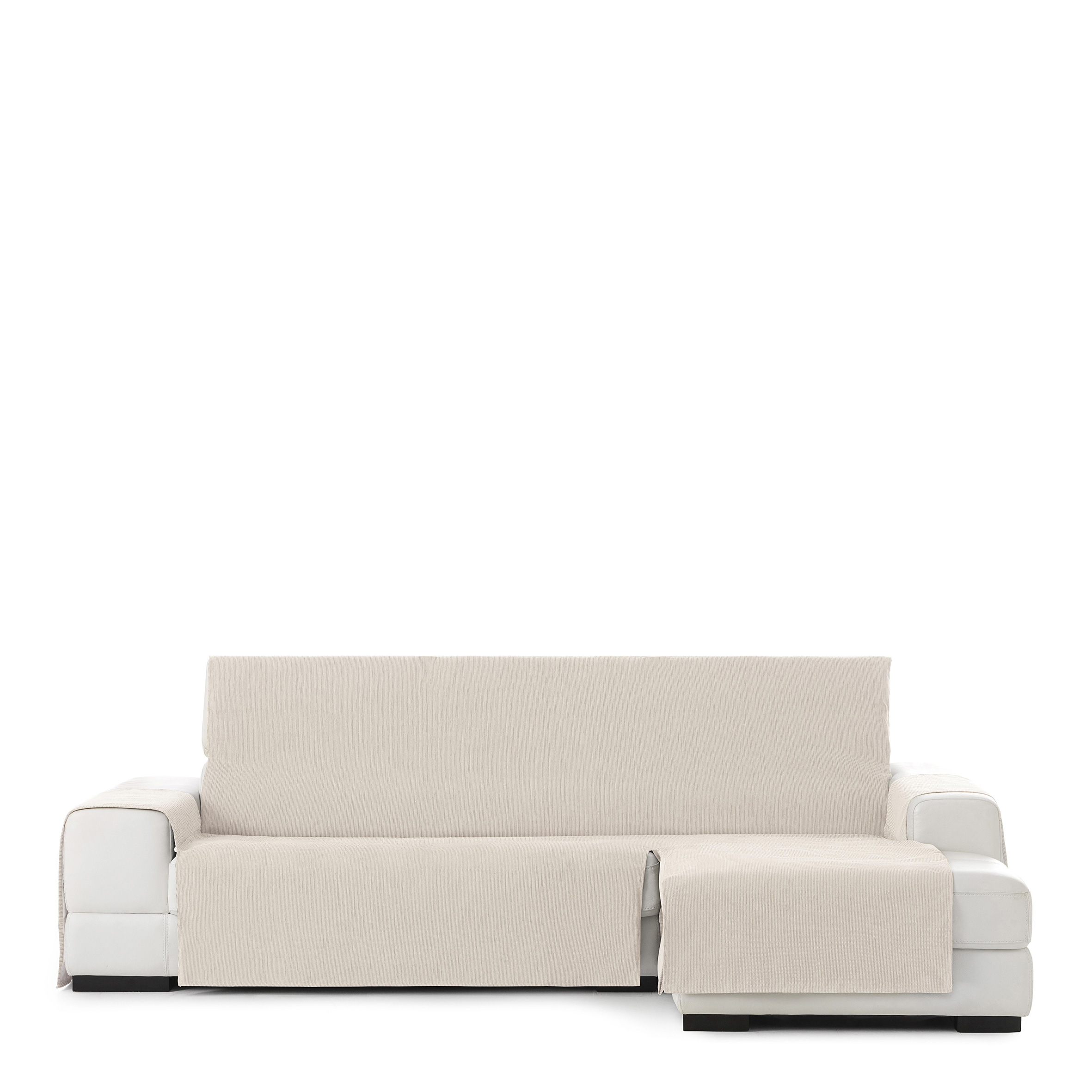 Funda de sofa chaisse longue m/3 mid derecha (Mirando de frente) c/0 extra, Tamaño extra derecha, 170x310x110cm, Fábricada en España