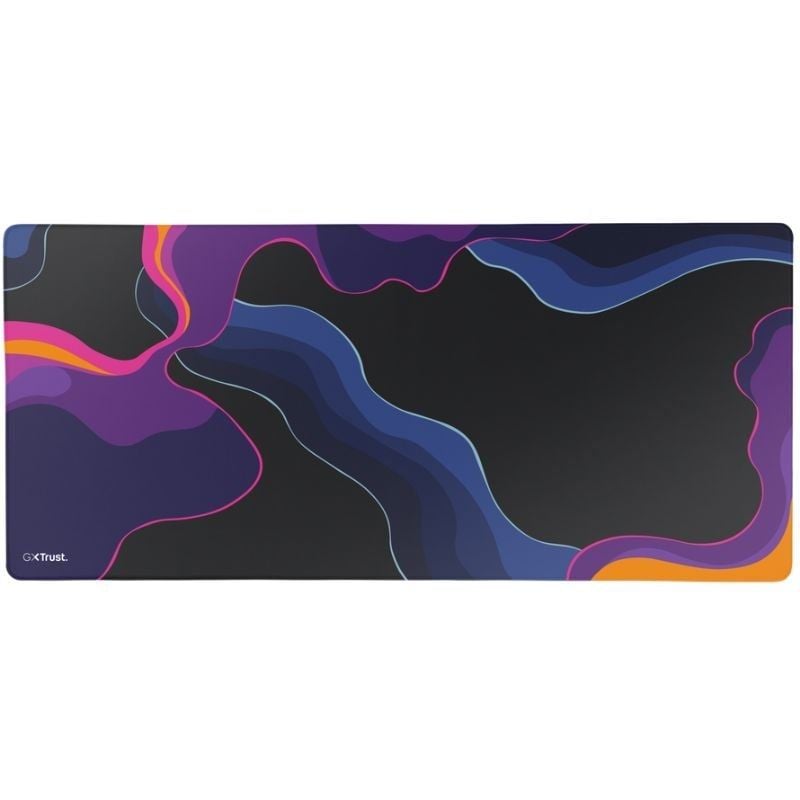 Trust GXT 759 XXL Alfombrilla de ratón para juegos Negro, Azul, Rosa, Violeta