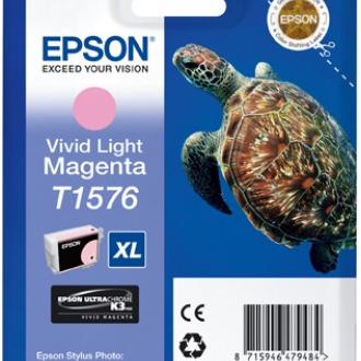 Epson - Cartucho de tinta C13T15764010 para impresoras Epson, pigmentada y resistente al desvanecimiento, ideal para documentos y fotografías de alta calidad