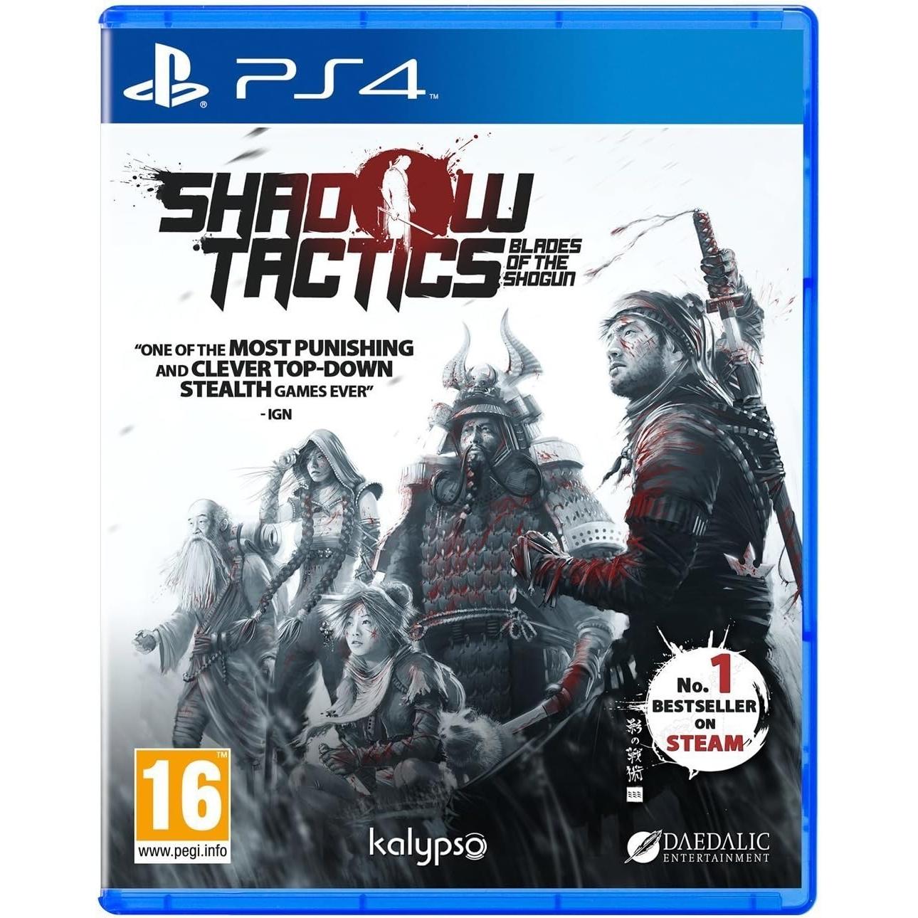 Shadow Tactics Blades Of The Shogun Juego para Consola Sony PlayStation 4, PS4 [PAL ESPAÑA]