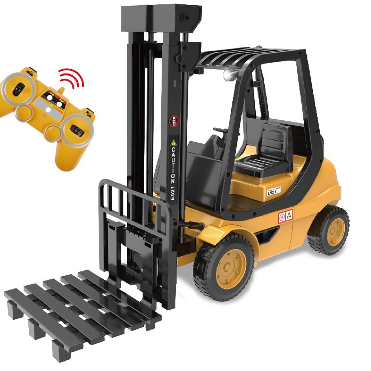 Tachán.1:8 rc forklift (up-grade).juguetes para niños y niñas+8 años(Cpa ToyGroup)776T00829