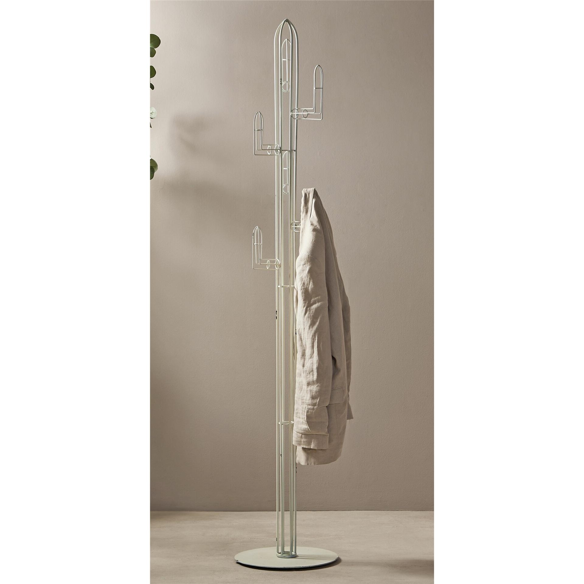 Perchero cactus blanco 180 cms. 35dx180 cms. El mejor complemento para tu hogar.