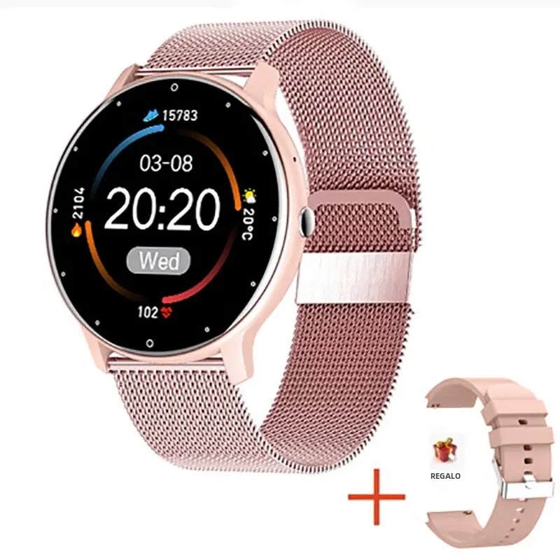 Reloj Inteligente Para Hombre Y Mujer Pantalla Táctil Completa Deportivo Resistente Al Agua IP67 Llamadas Bluetooth Digital De Moda