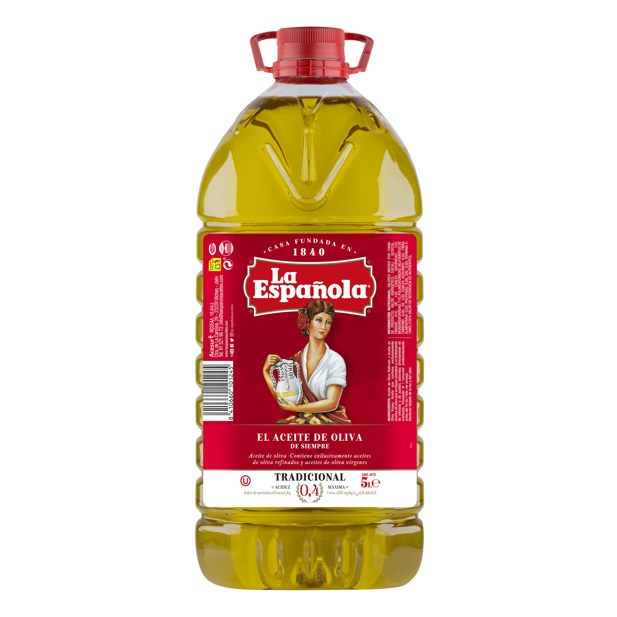 La Española - Aceite de Oliva Suave 0,4 5L