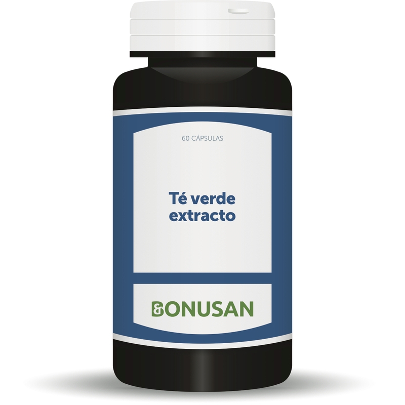 Extracto de Té Verde Bonusan 60 Vcaps - Antioxidante Natural Sin Gluten