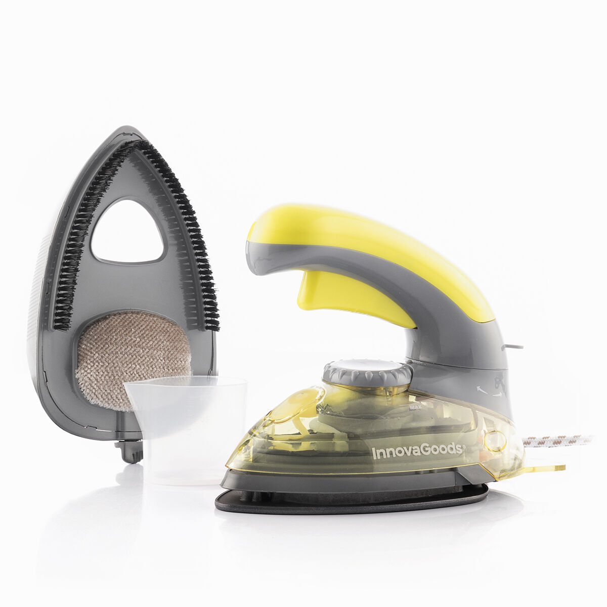 Innovagoods ® Velyron 2-in-1 vertical and horizontal mini steam iron (800 w), iron your clothes quickly and comfortably, with vertical and horizontal function, ideal for the home
