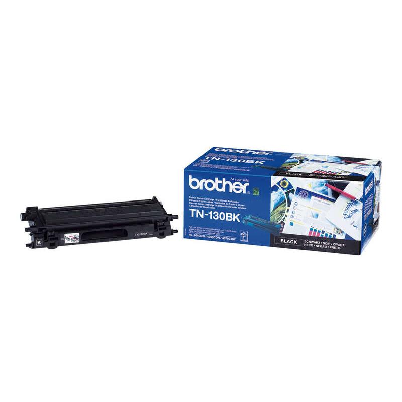 Brother tn130 negro cartucho de toner original - tn130bk