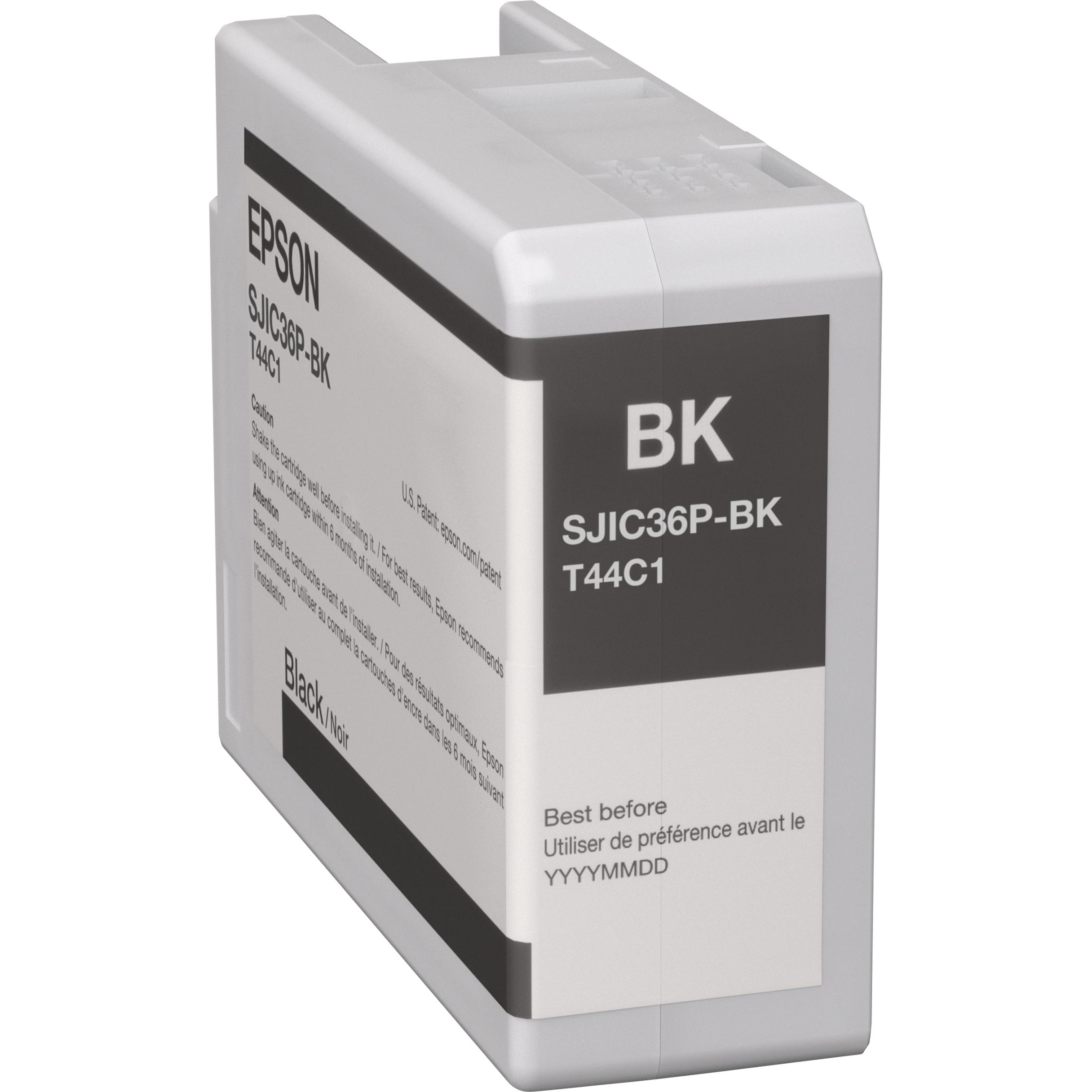 Epson C13T44C140 Original Negro Para ColorWorks CW-C6500Pe/CW-C6500Ae/CW-C6000Pe/CW-C6000Ae