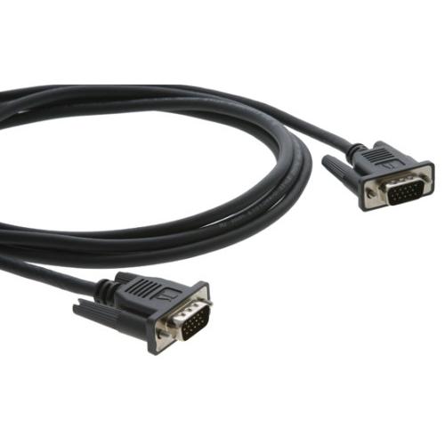 Kramer Electronics 15-pin HD Micro Cable cable VGA 3 m VGA (D-Sub) Negro