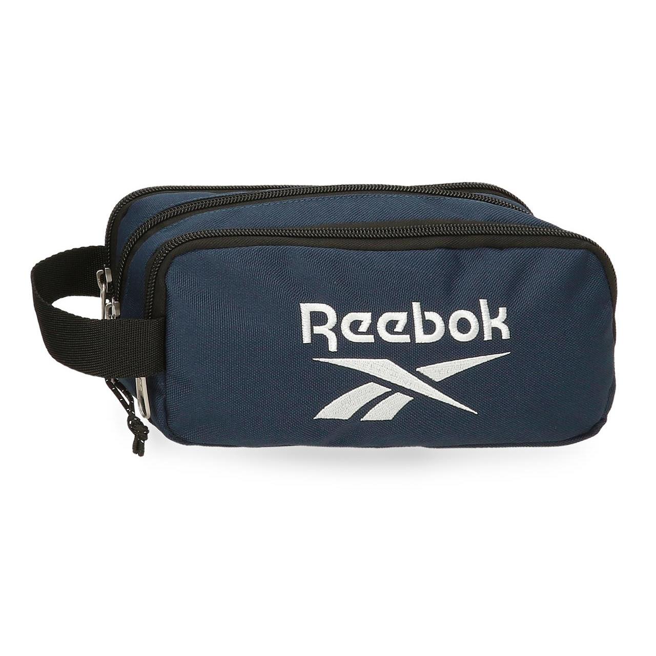Estuche tres compartimentos Reebok Boston 22 cm x 10 cm x 9 cm