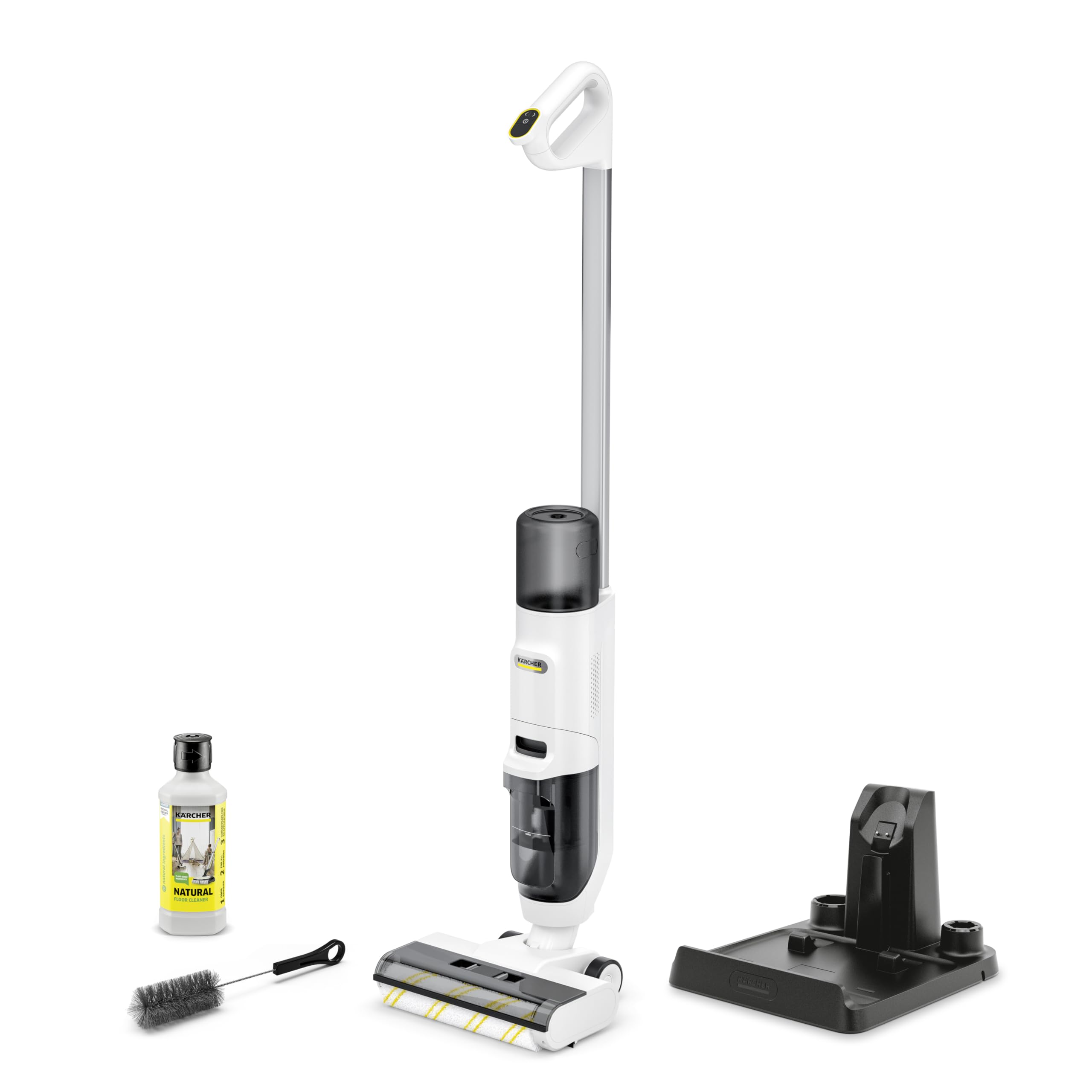 Kärcher FCV 2 Natural N aspiradora de mano Blanco Sin bolsa