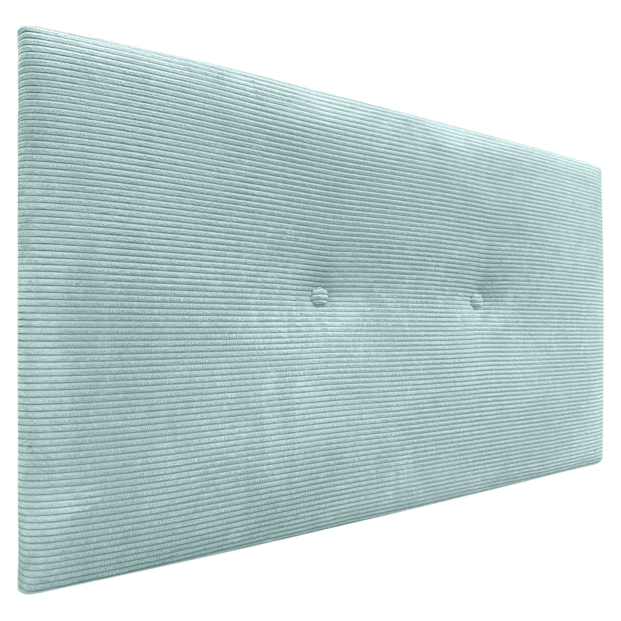 DHOME Cabecero de Pana Liso con Botones Alta Gama Moderno 4cm Grosor