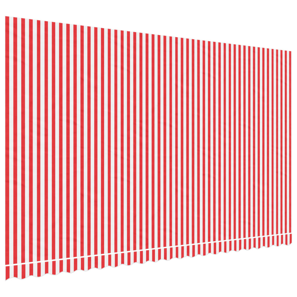 Vidaxl Toldo de Lona 500x300 Cm para Terraza, Patio y Jardín - Color Azul y Blanco