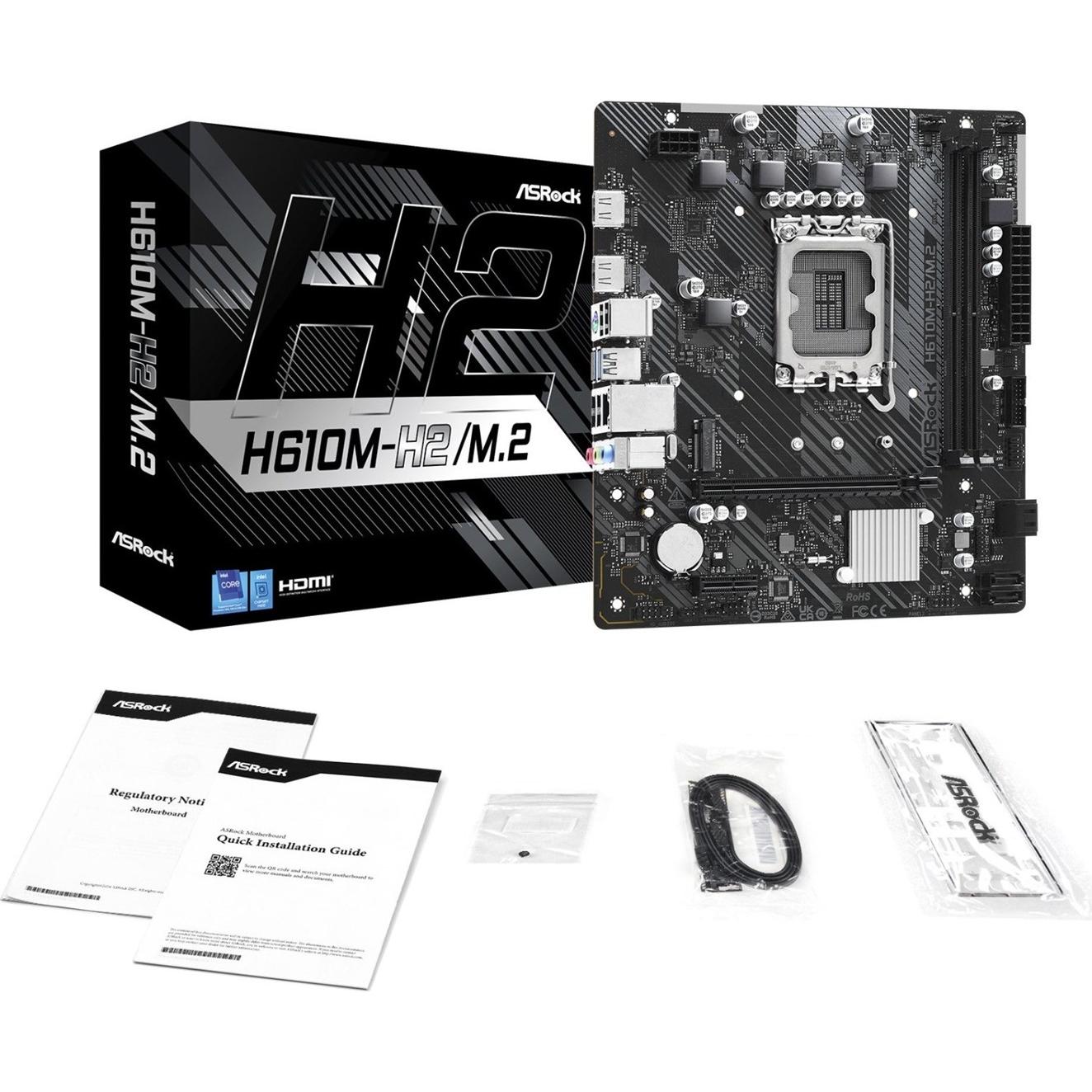Płyta główna asrock h610m-h2/m.2