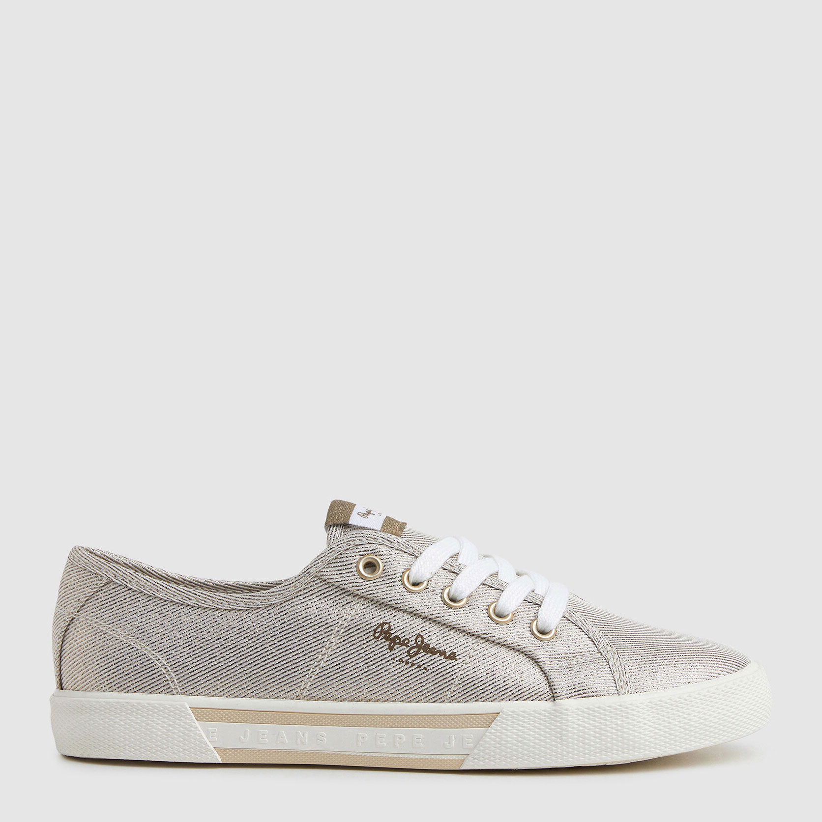 Pepe Jeans Zapatillas Brady Party Oro PLS31439-099 , para Mujer