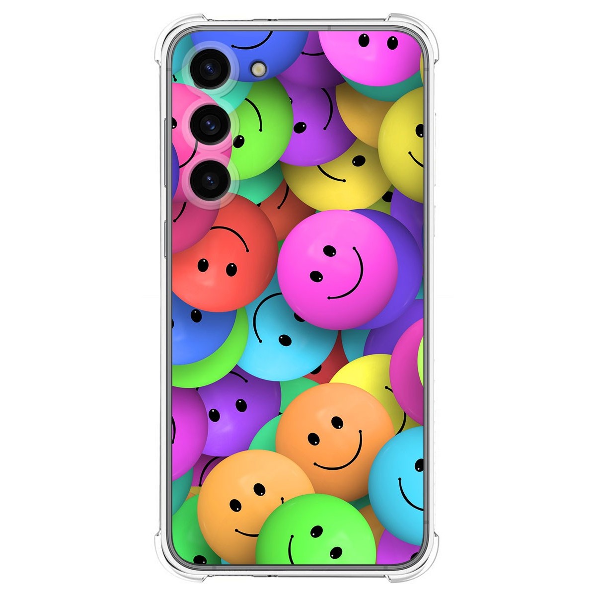 Funda Silicona Antigolpes para Samsung Galaxy S23+ Plus 5G diseño Smile Dibujos
