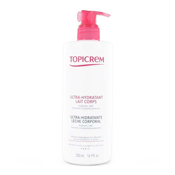 Topicrem Ur10 Crema Alisadora 500ml para una Hidratación Intensa