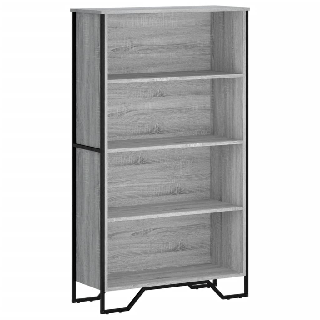 vidaXL Estantería de madera de ingeniería 80x31x137,5 cm Multicolor